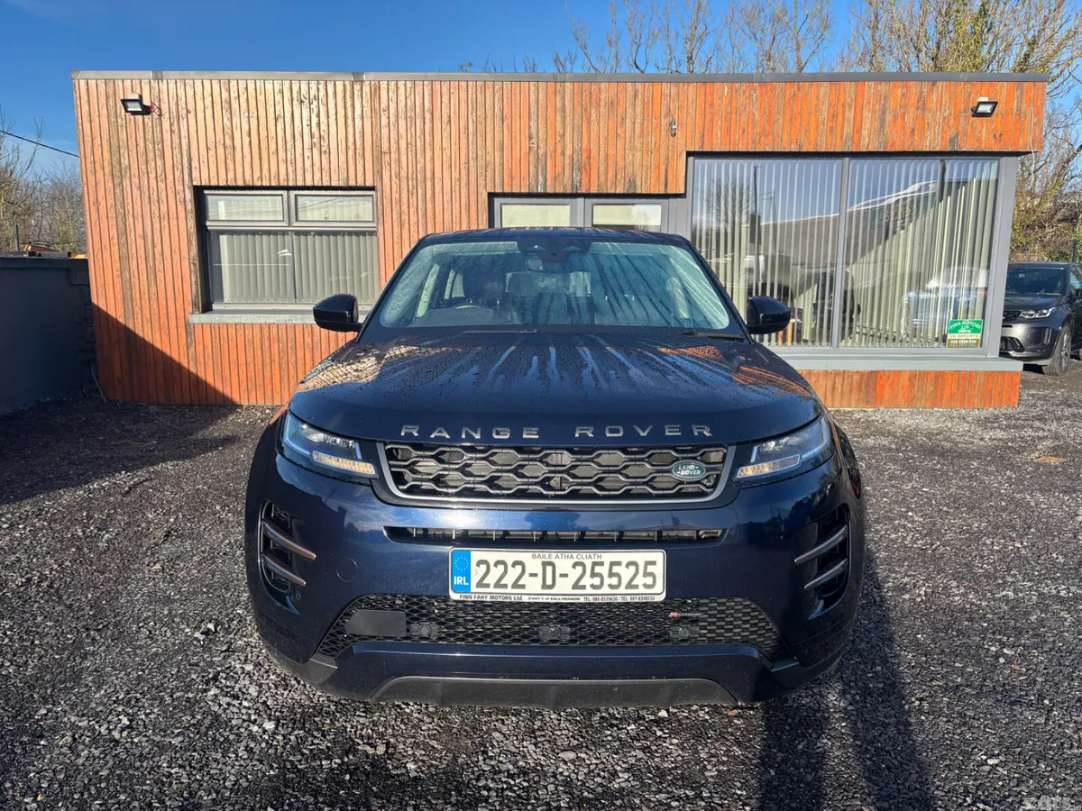 Land Rover Range Rover Evoque SUV, Petrol Hybrid, 2022, Blue
