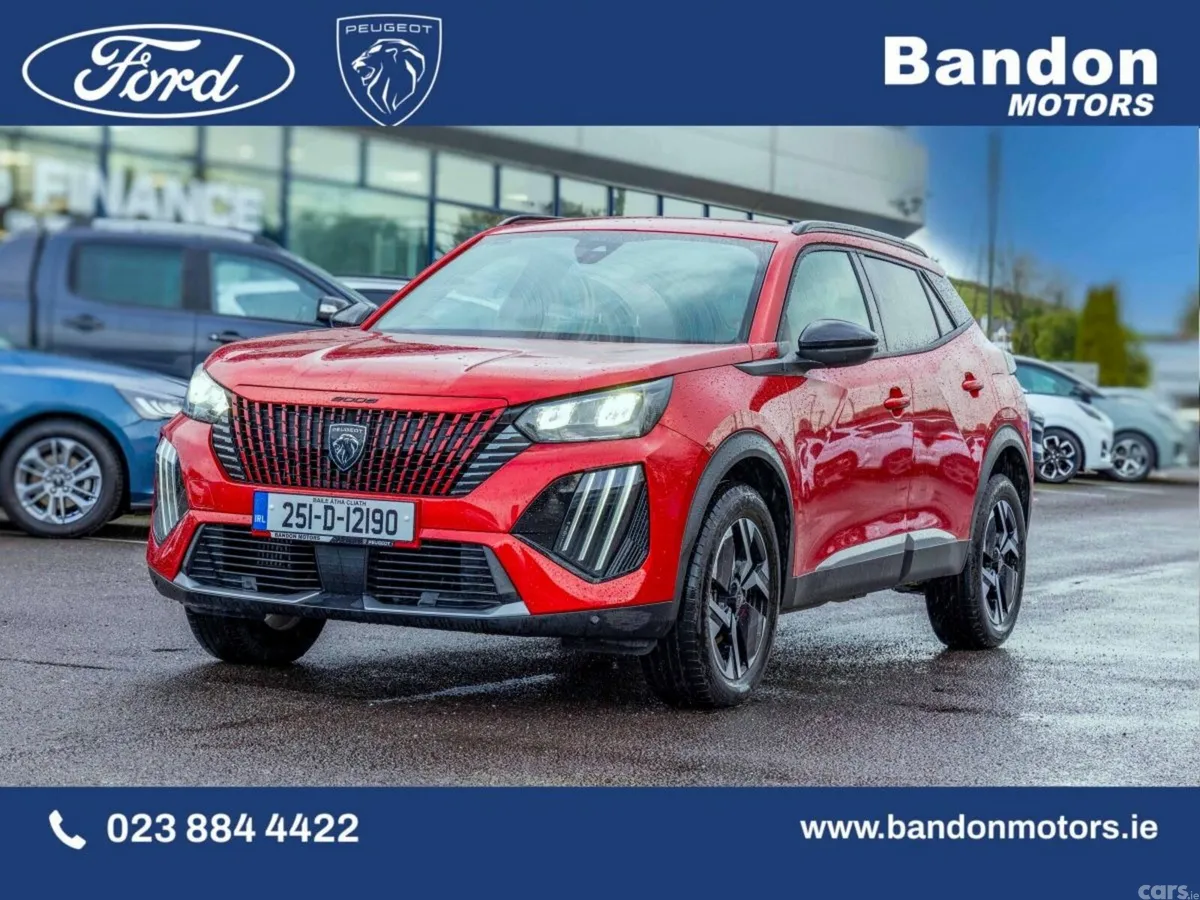 Peugeot 2008 MPV, Petrol, 2025, Red