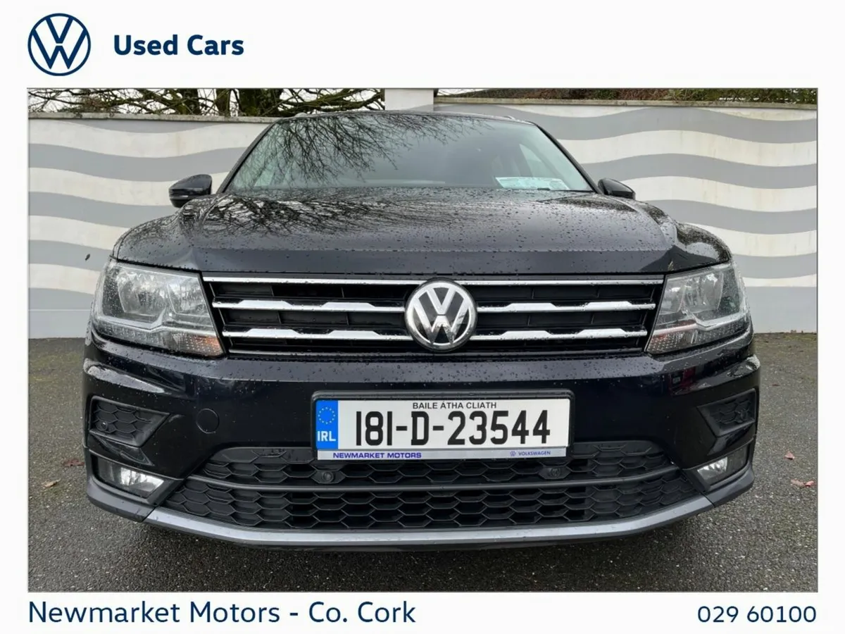 Volkswagen Tiguan Allspace SUV, Diesel, 2018, Black