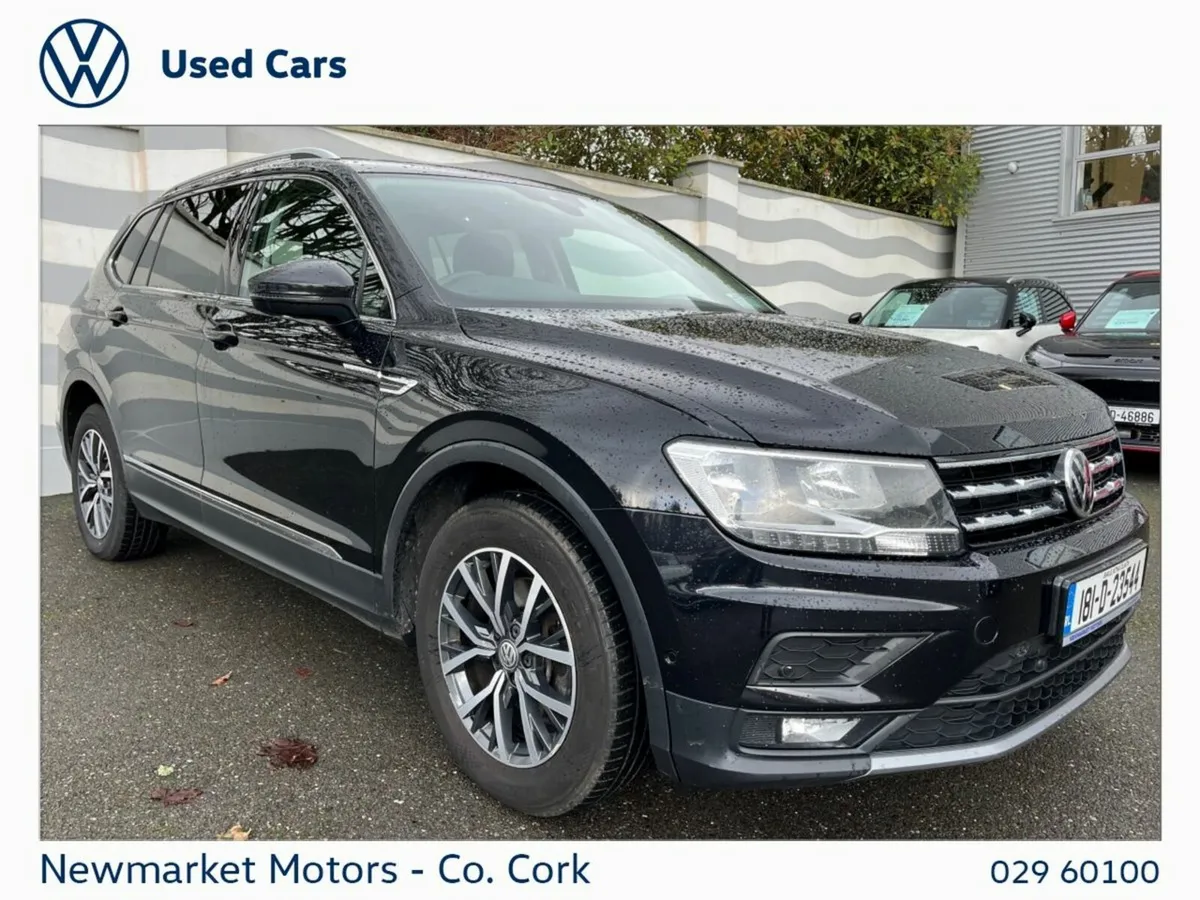 Volkswagen Tiguan Allspace SUV, Diesel, 2018, Black