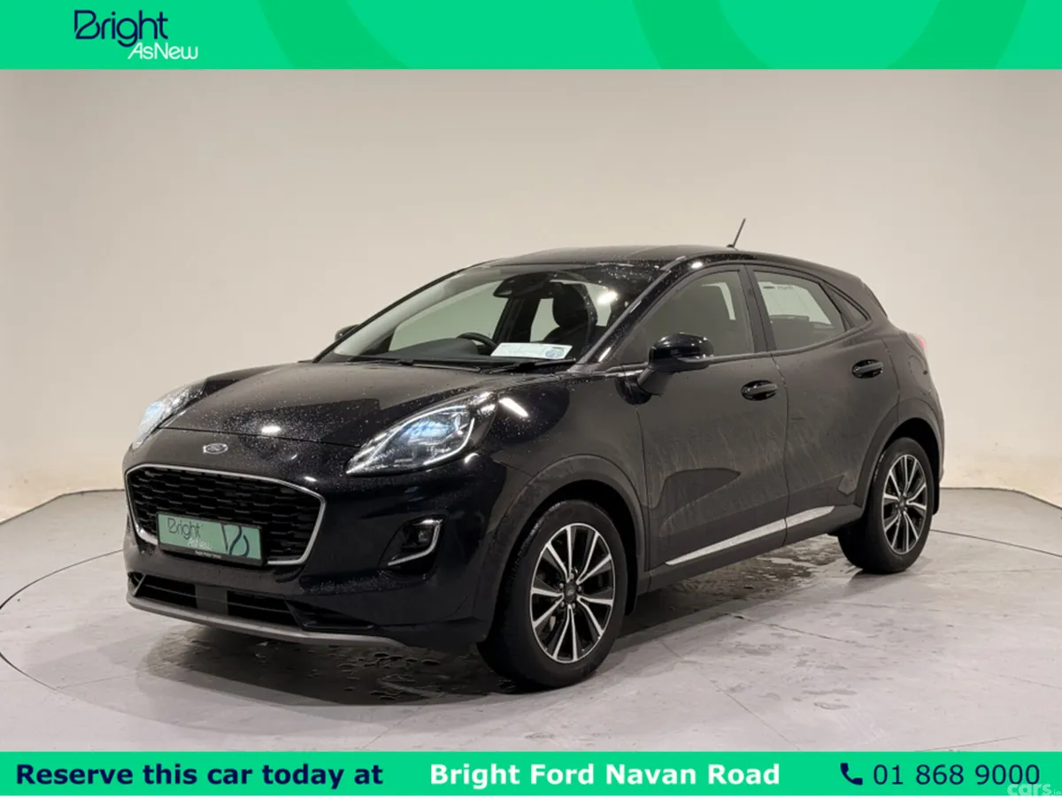 Ford Puma MPV, Petrol Hybrid, 2023, Black