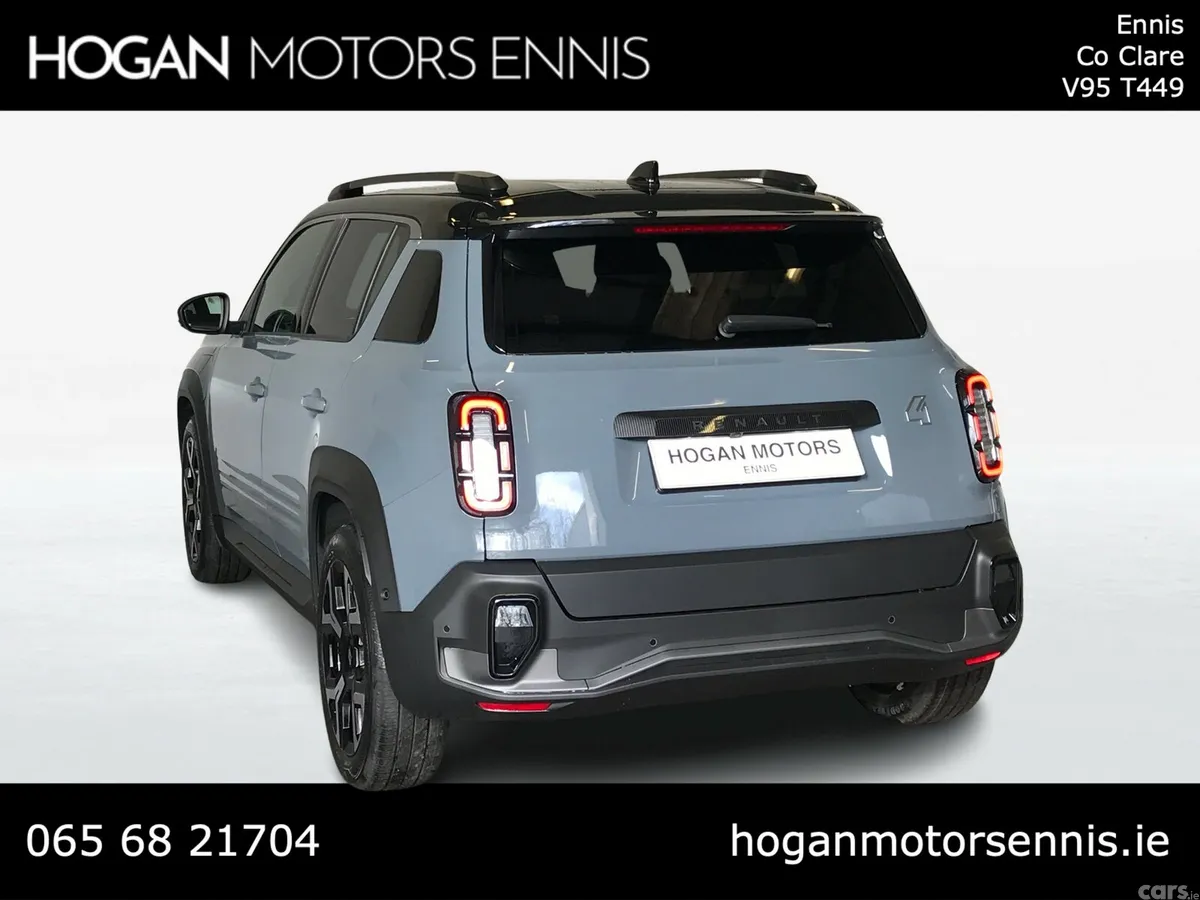 Renault 4 Hatchback, Electric, 2026, Grey