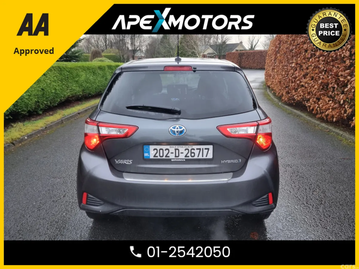 Toyota Yaris Hatchback, Petrol Hybrid, 2020, Grey