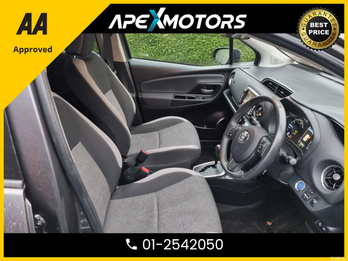 Toyota Yaris Hatchback, Petrol Hybrid, 2020, Grey