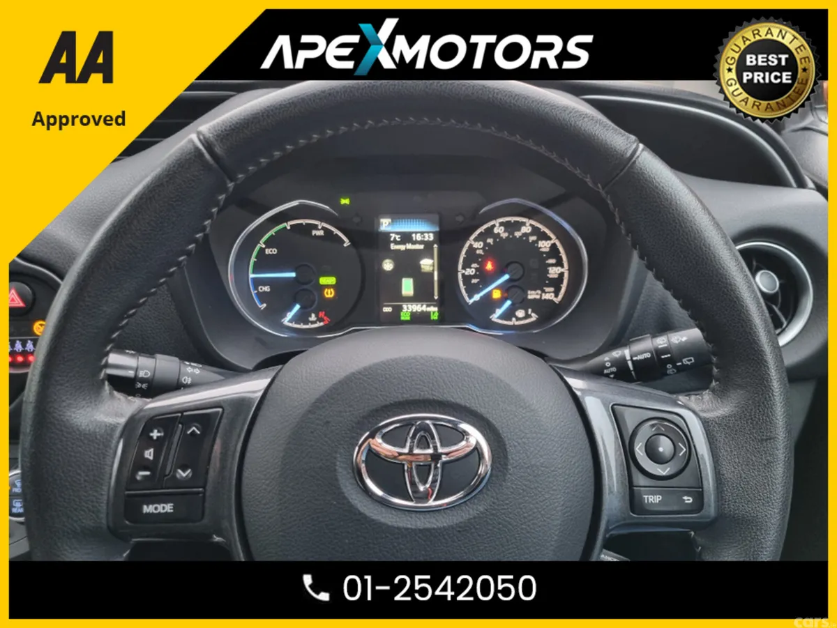 Toyota Yaris Hatchback, Petrol Hybrid, 2020, Grey