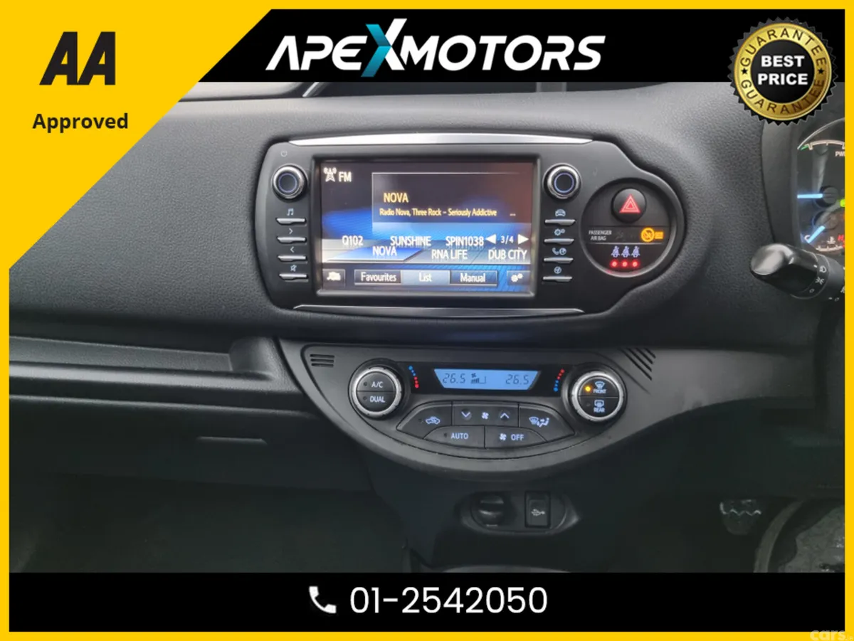 Toyota Yaris Hatchback, Petrol Hybrid, 2020, Grey