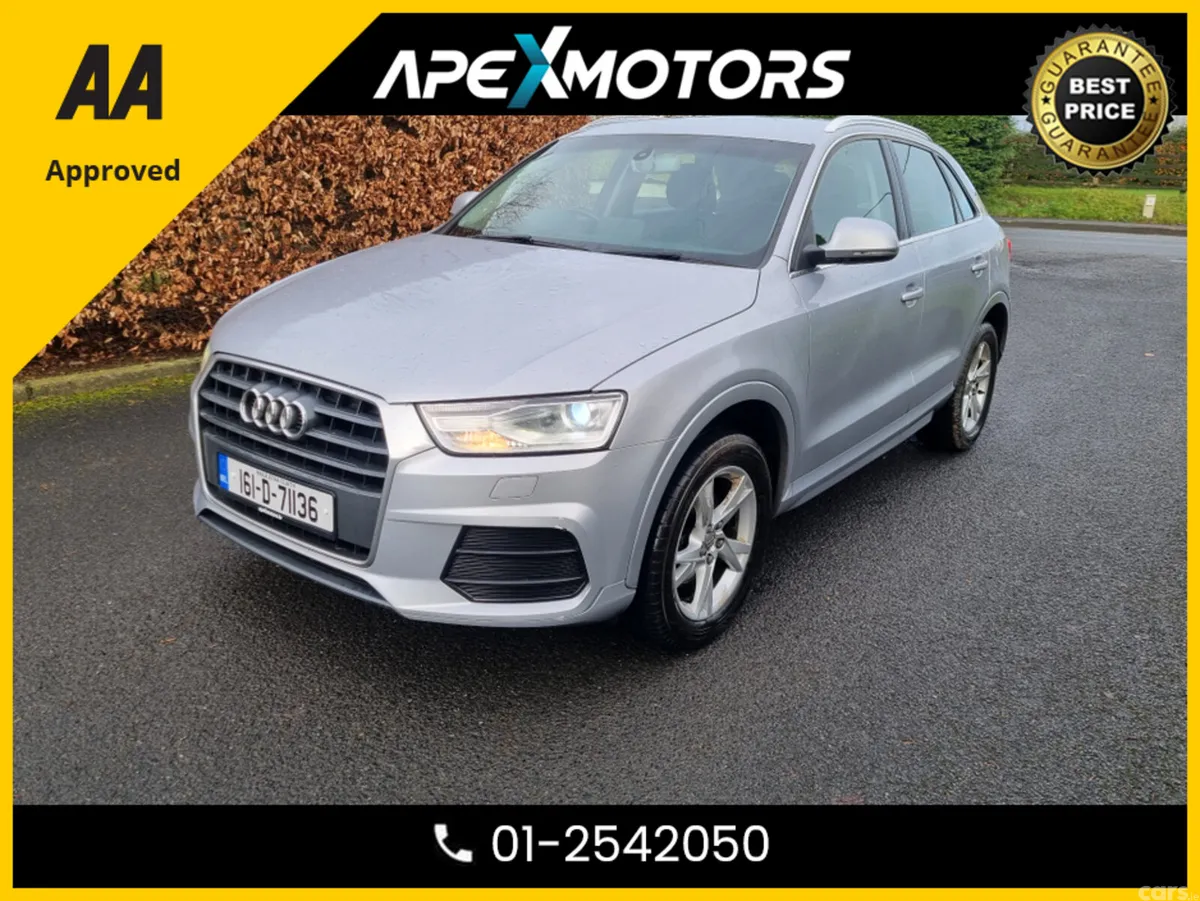 Audi Q3 SUV, Diesel, 2016, Silver