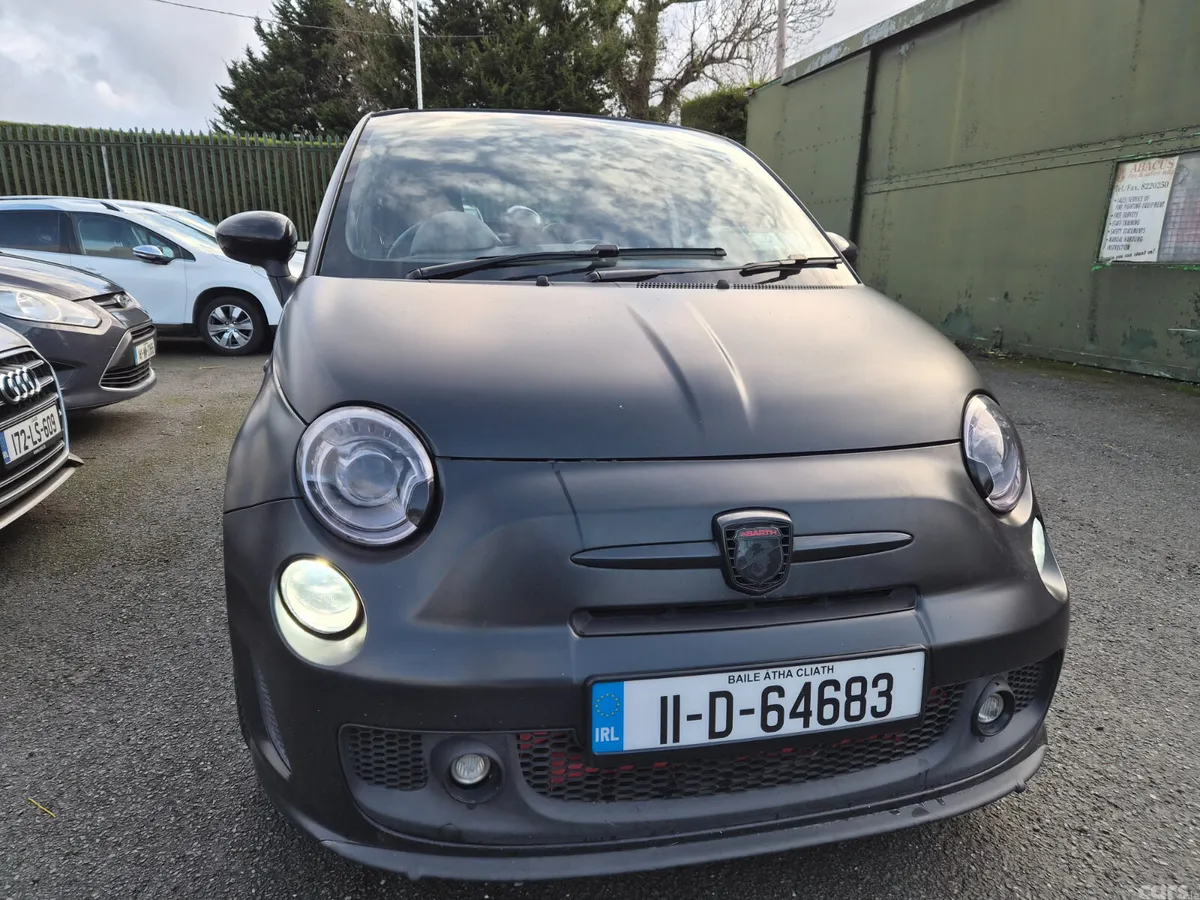 Abarth 500 Convertible, Petrol, 2011, Black
