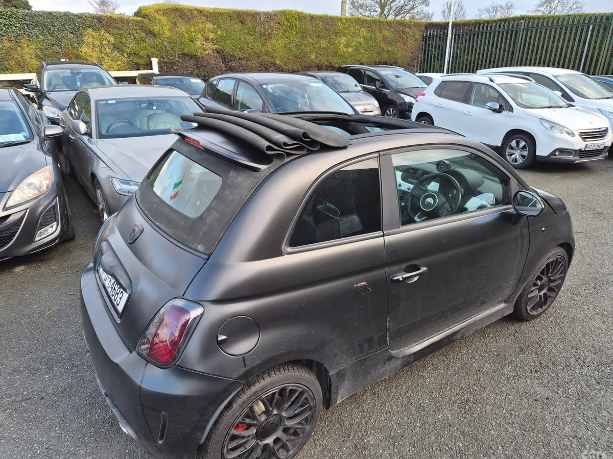Abarth 500 Convertible, Petrol, 2011, Black