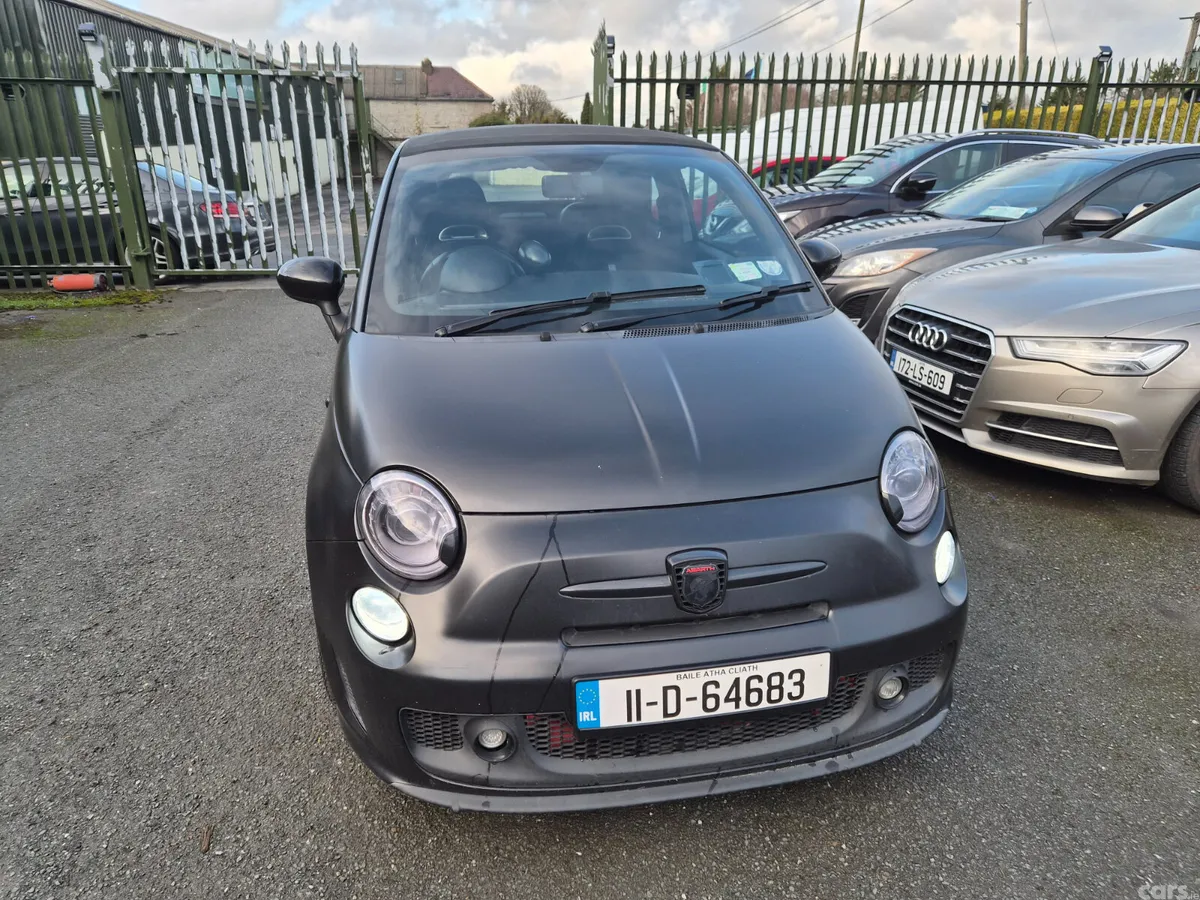 Abarth 500 Convertible, Petrol, 2011, Black