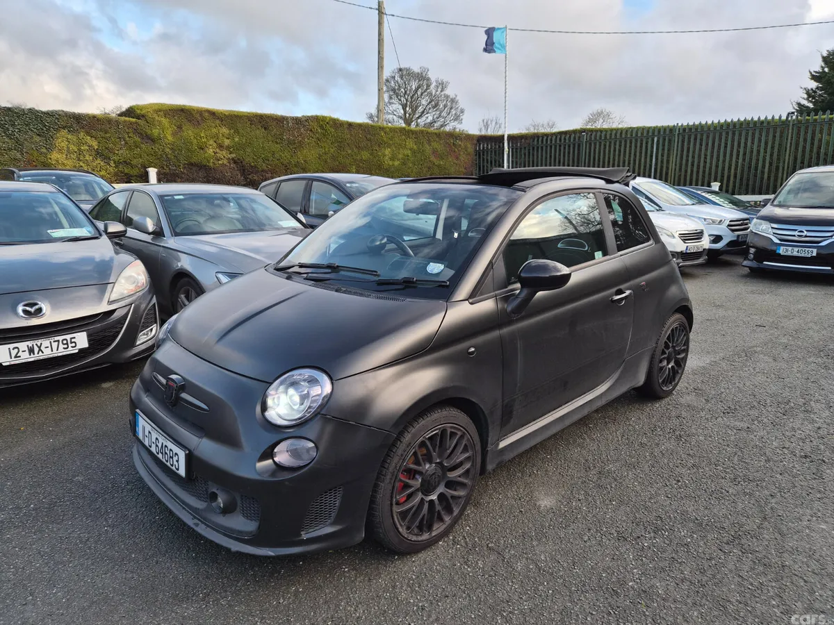 Abarth 500 Convertible, Petrol, 2011, Black