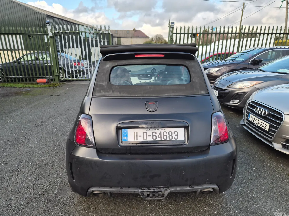 Abarth 500 Convertible, Petrol, 2011, Black