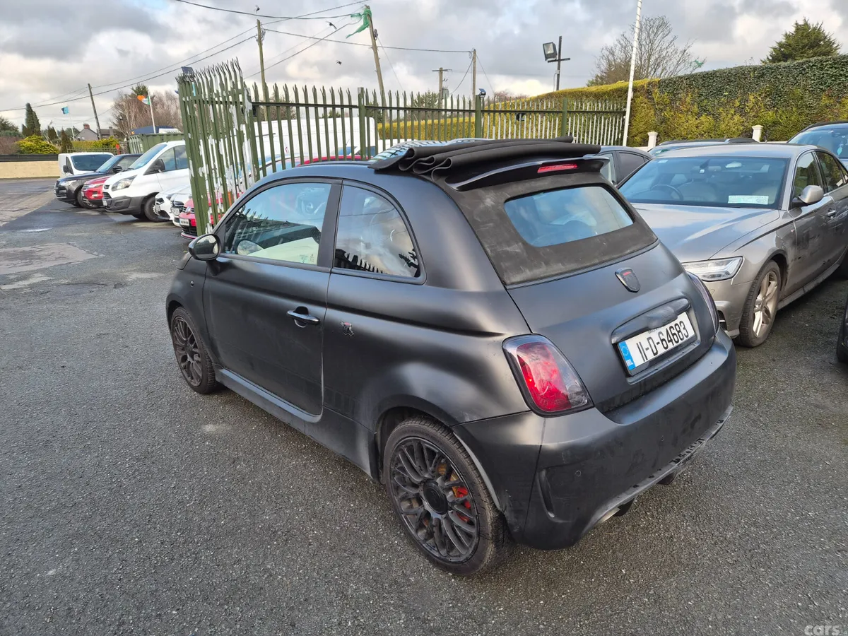 Abarth 500 Convertible, Petrol, 2011, Black