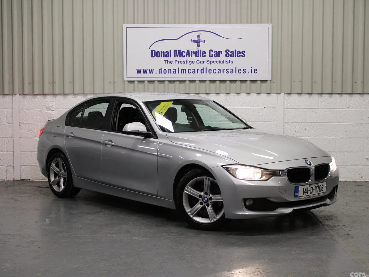 BMW 3-Series Saloon, Diesel, 2014, Silver