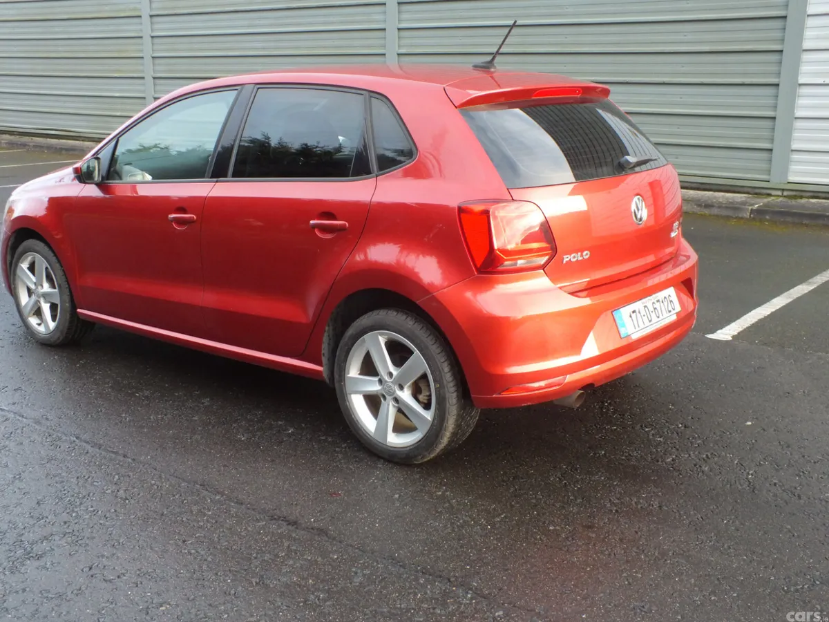 Volkswagen Polo Hatchback, Petrol, 2017, Red
