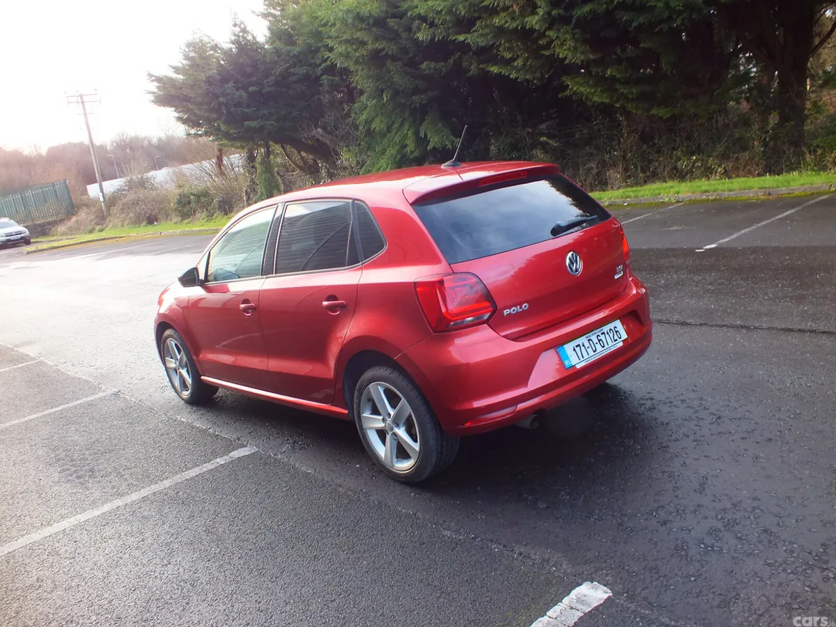 Volkswagen Polo Hatchback, Petrol, 2017, Red