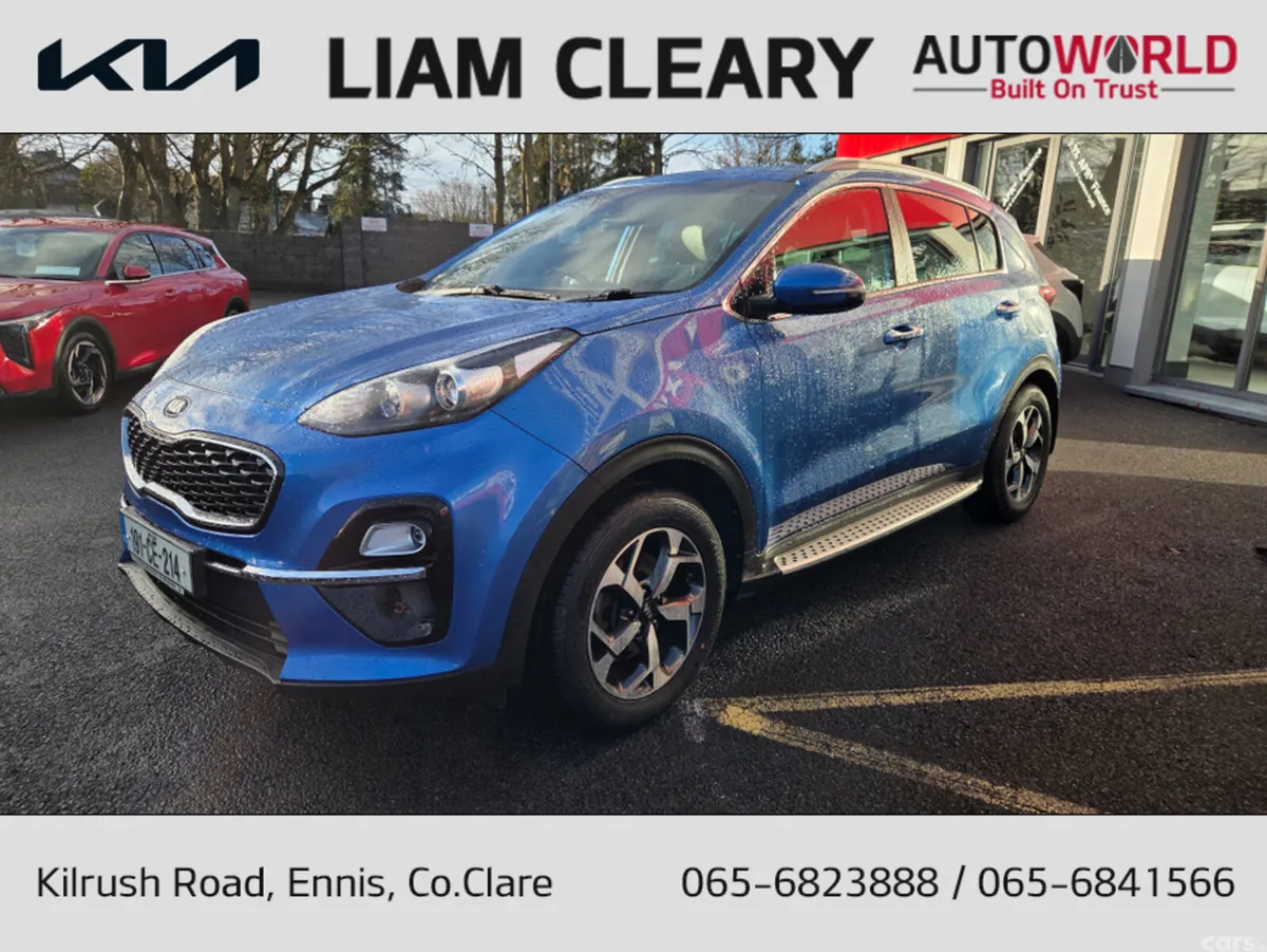 Kia Sportage MPV, Diesel, 2019, Blue