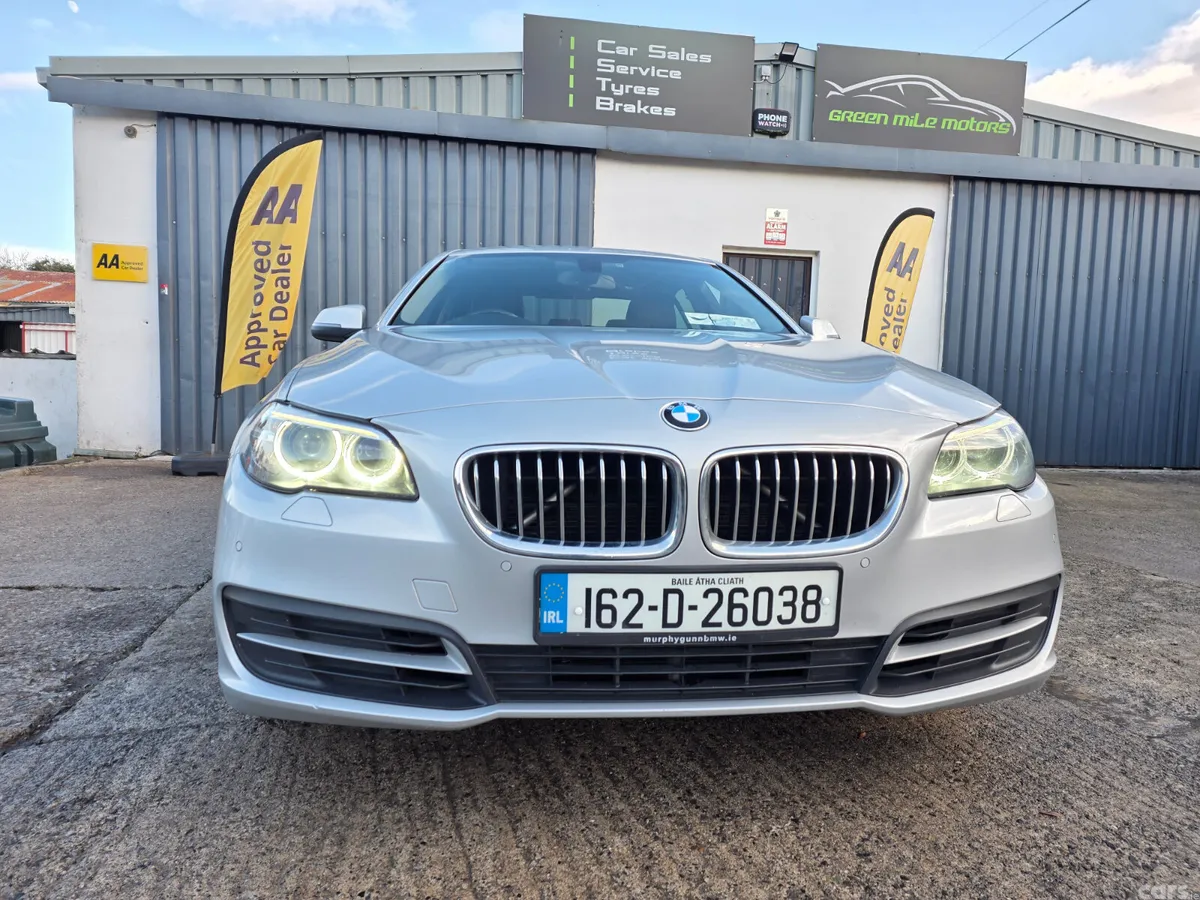 BMW 5-Series Saloon, Diesel, 2016, Silver