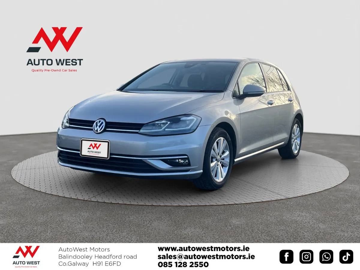 Volkswagen Golf Hatchback, Petrol, 2017, White