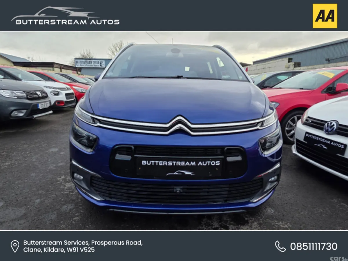Citroen Grand C4 Picasso MPV, Diesel, 2017, Blue