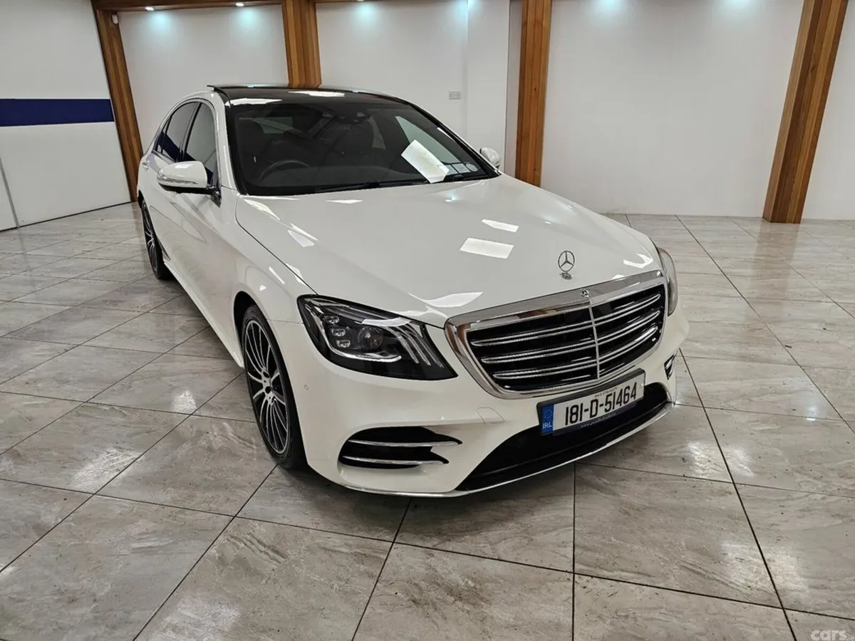 Mercedes-Benz S-Class Saloon, Diesel, 2018, White
