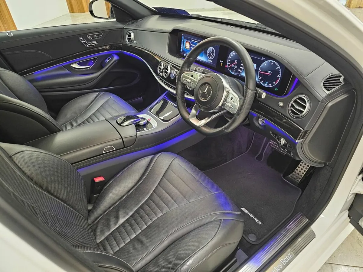 Mercedes-Benz S-Class Saloon, Diesel, 2018, White