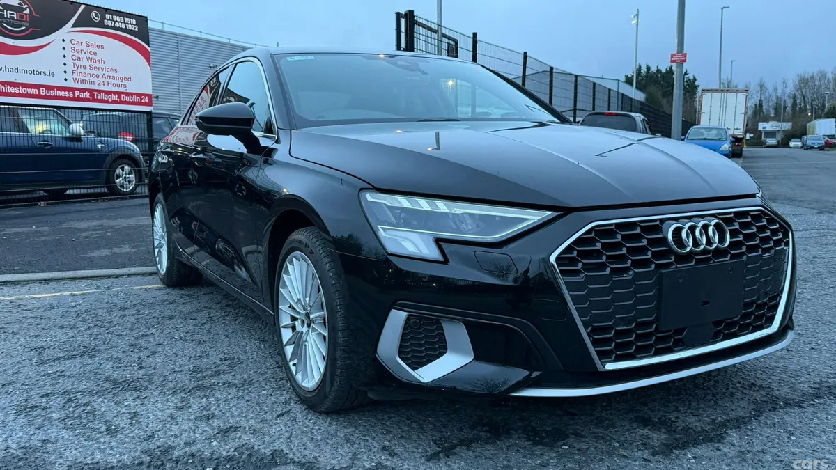 Audi A3 Saloon, Petrol Hybrid, 2022, Black