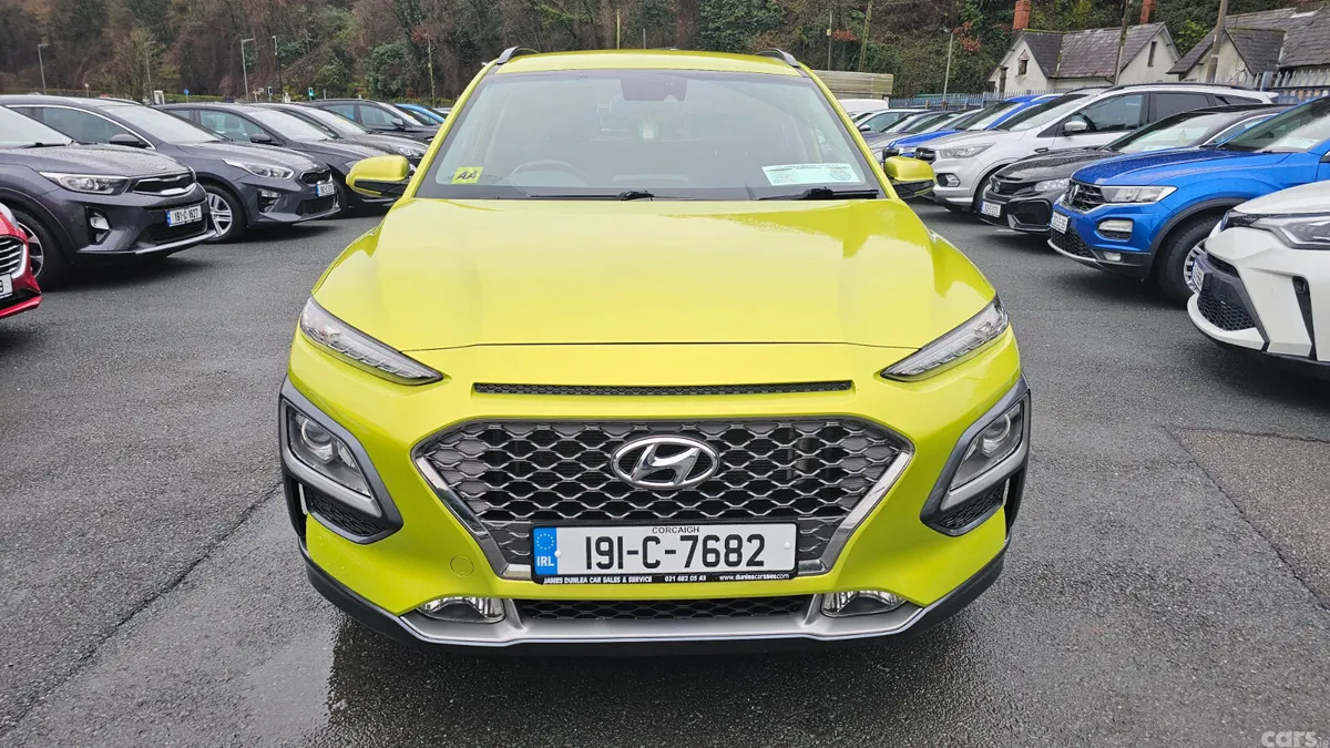 Hyundai KONA MPV, Petrol, 2019, Green