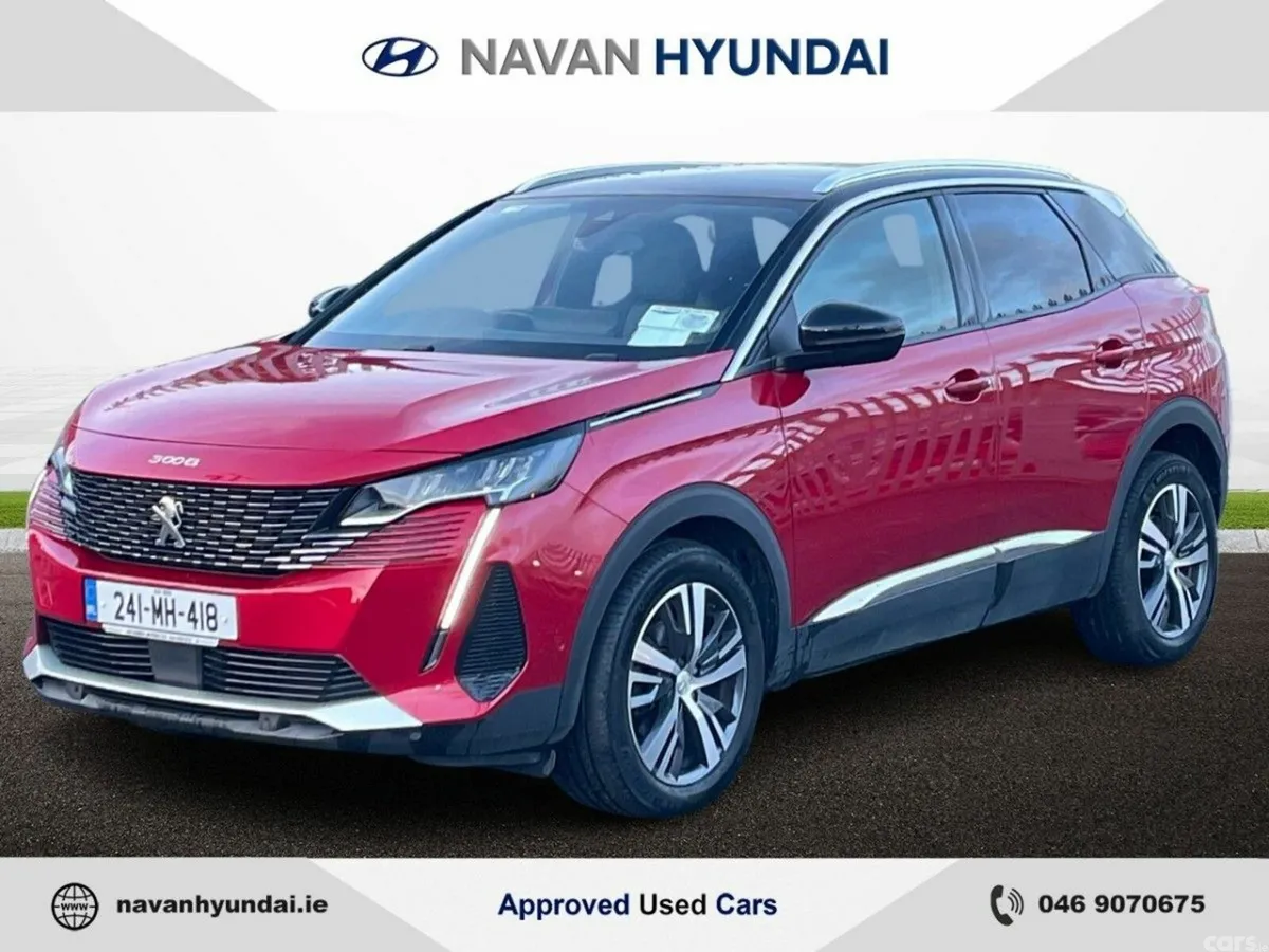 Peugeot 3008 MPV, Petrol Hybrid, 2024, Red