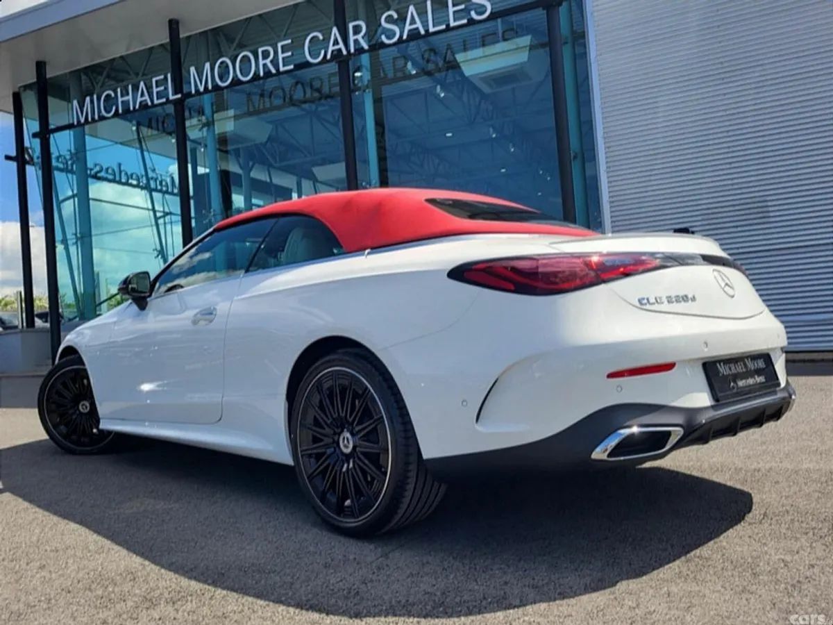 Mercedes-Benz CLE Convertible, Diesel Hybrid, 2027, White