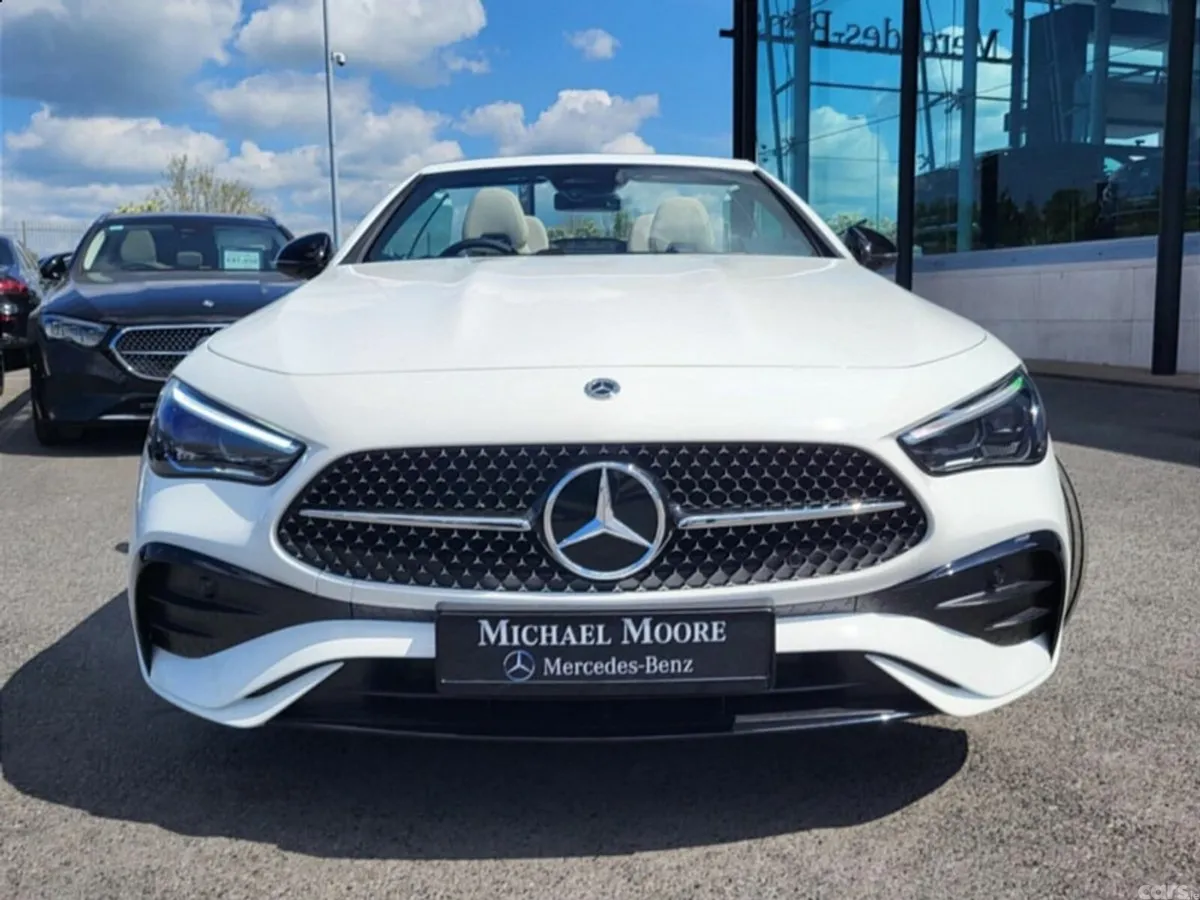 Mercedes-Benz CLE Convertible, Diesel Hybrid, 2027, White