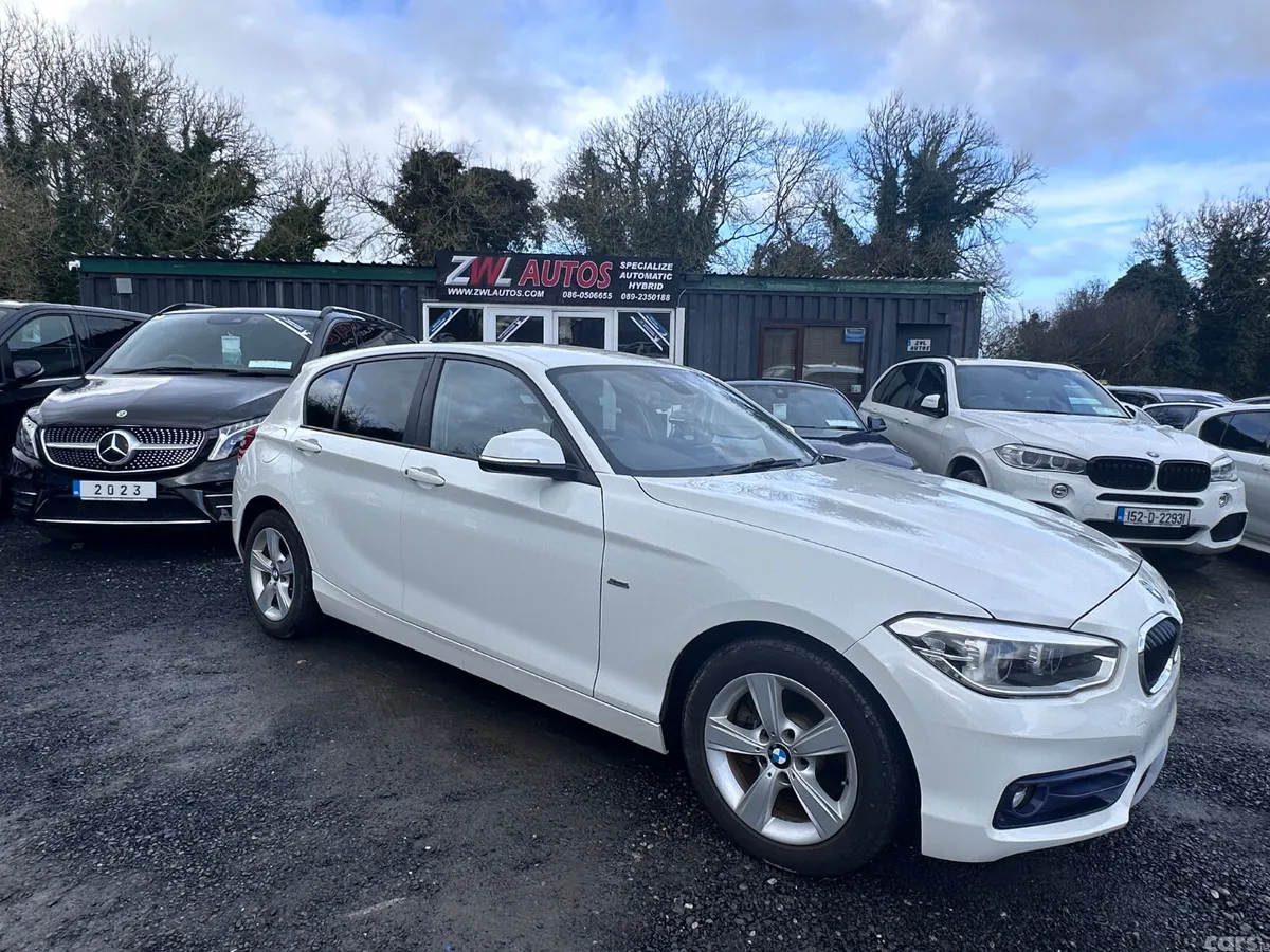 BMW 1-Series Hatchback, Diesel, 2017, White