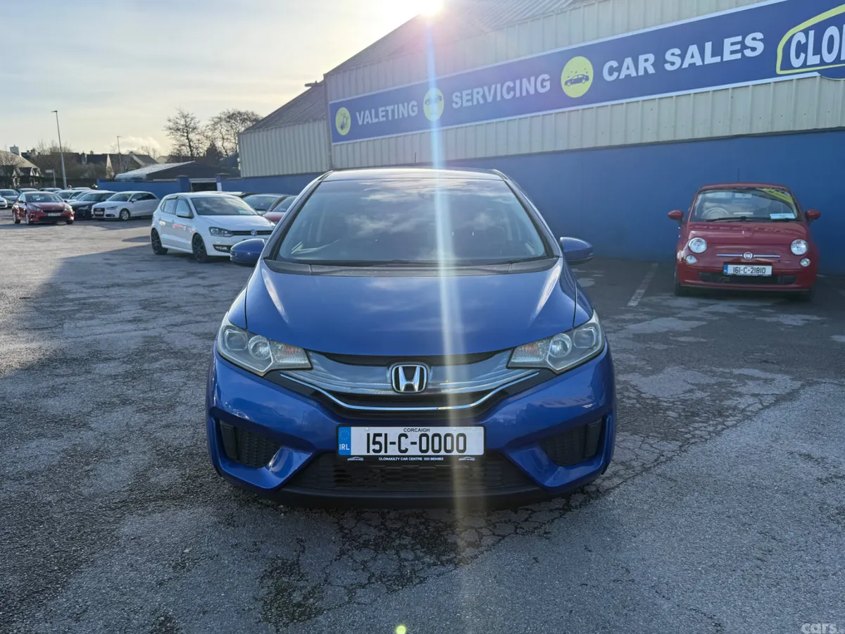 Honda Fit Hatchback, Petrol Hybrid, 2015, Blue