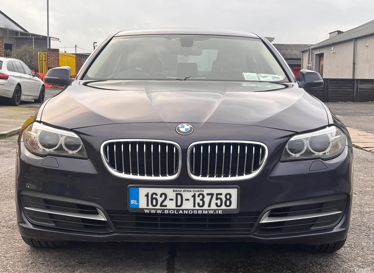 BMW 5-Series Saloon, Diesel, 2016, Blue