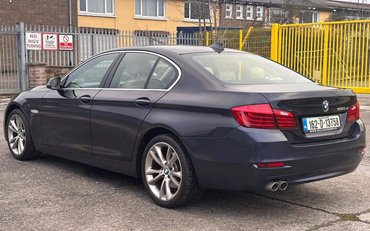 BMW 5-Series Saloon, Diesel, 2016, Blue