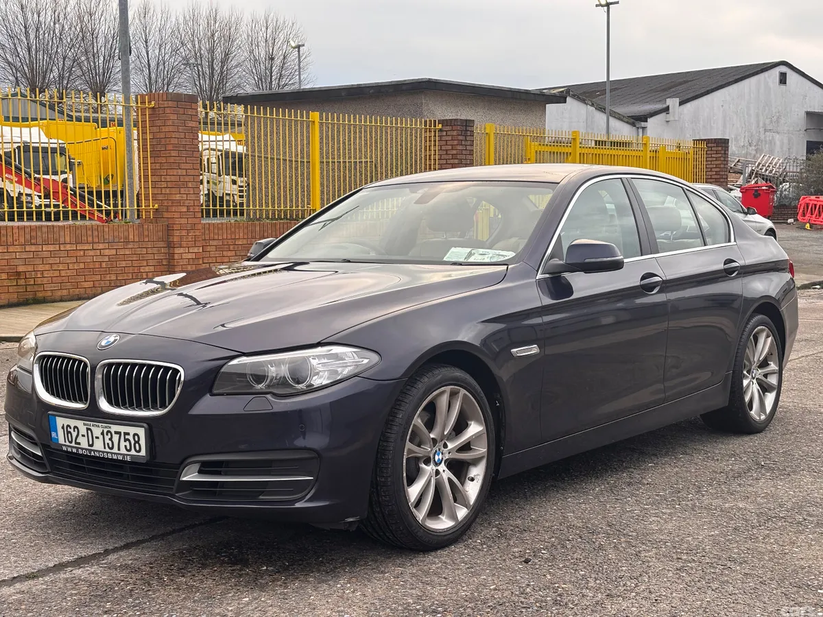 BMW 5-Series Saloon, Diesel, 2016, Blue
