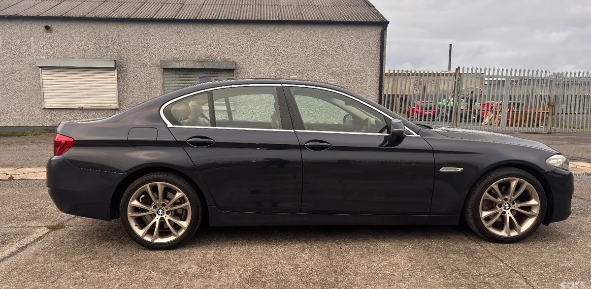 BMW 5-Series Saloon, Diesel, 2016, Blue