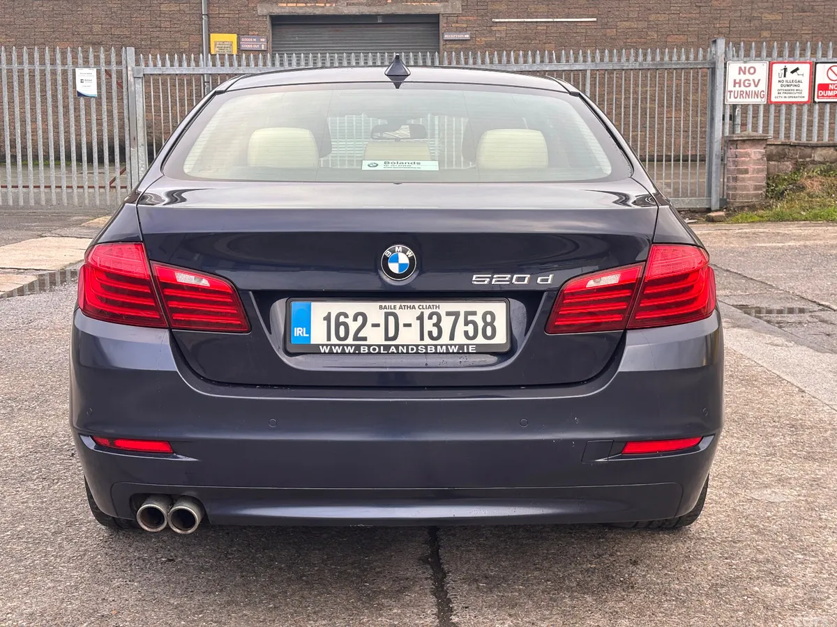 BMW 5-Series Saloon, Diesel, 2016, Blue