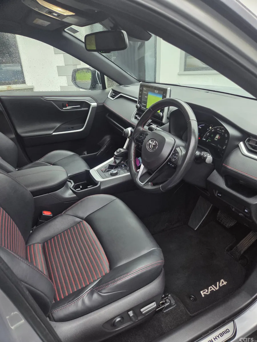 Toyota RAV4 SUV, Petrol Hybrid, 2022, Silver