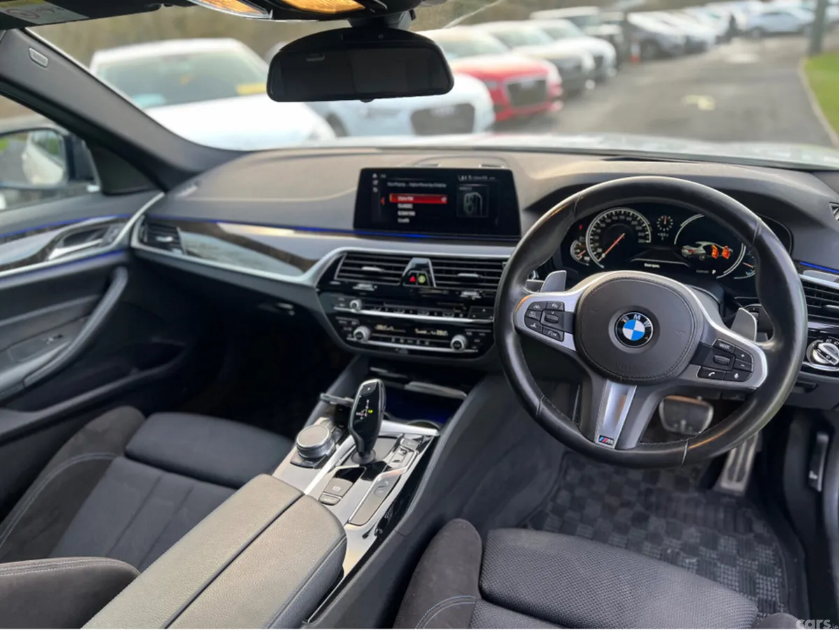 BMW 5-Series Saloon, Diesel, 2017, White