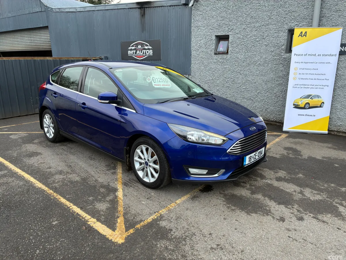 Ford Focus Hatchback, Petrol, 2018, Blue