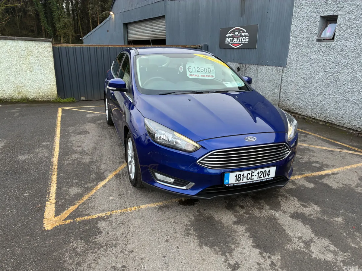 Ford Focus Hatchback, Petrol, 2018, Blue
