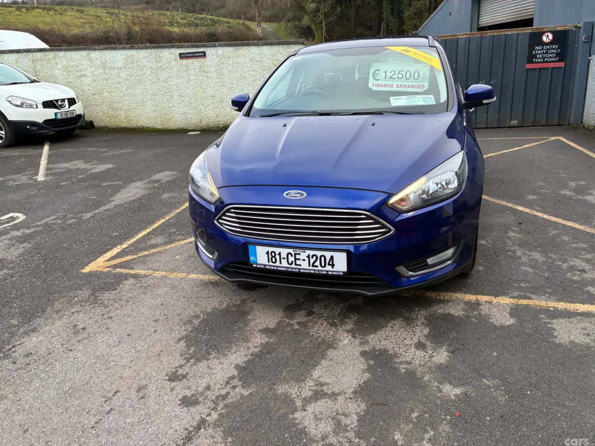 Ford Focus Hatchback, Petrol, 2018, Blue