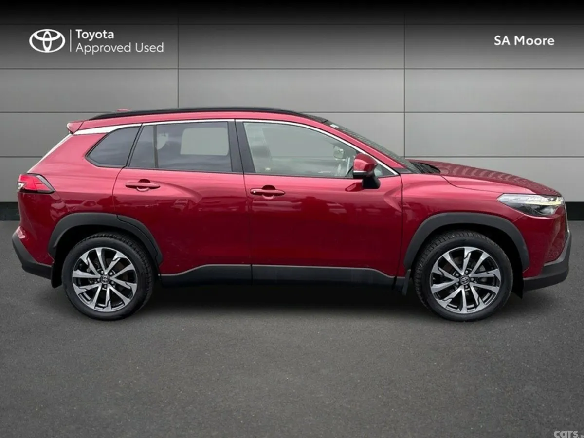 Toyota Corolla Cross SUV, Petrol Hybrid, 2023, Red