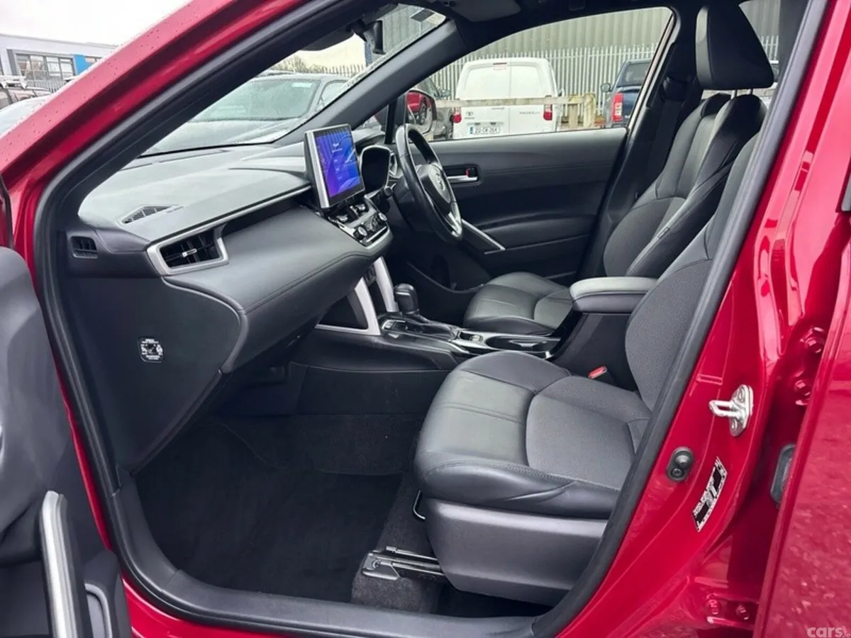 Toyota Corolla Cross SUV, Petrol Hybrid, 2023, Red