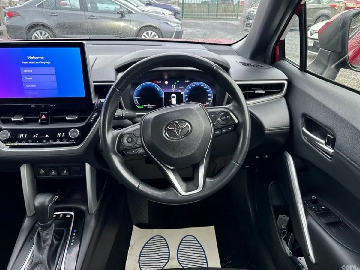 Toyota Corolla Cross SUV, Petrol Hybrid, 2023, Red