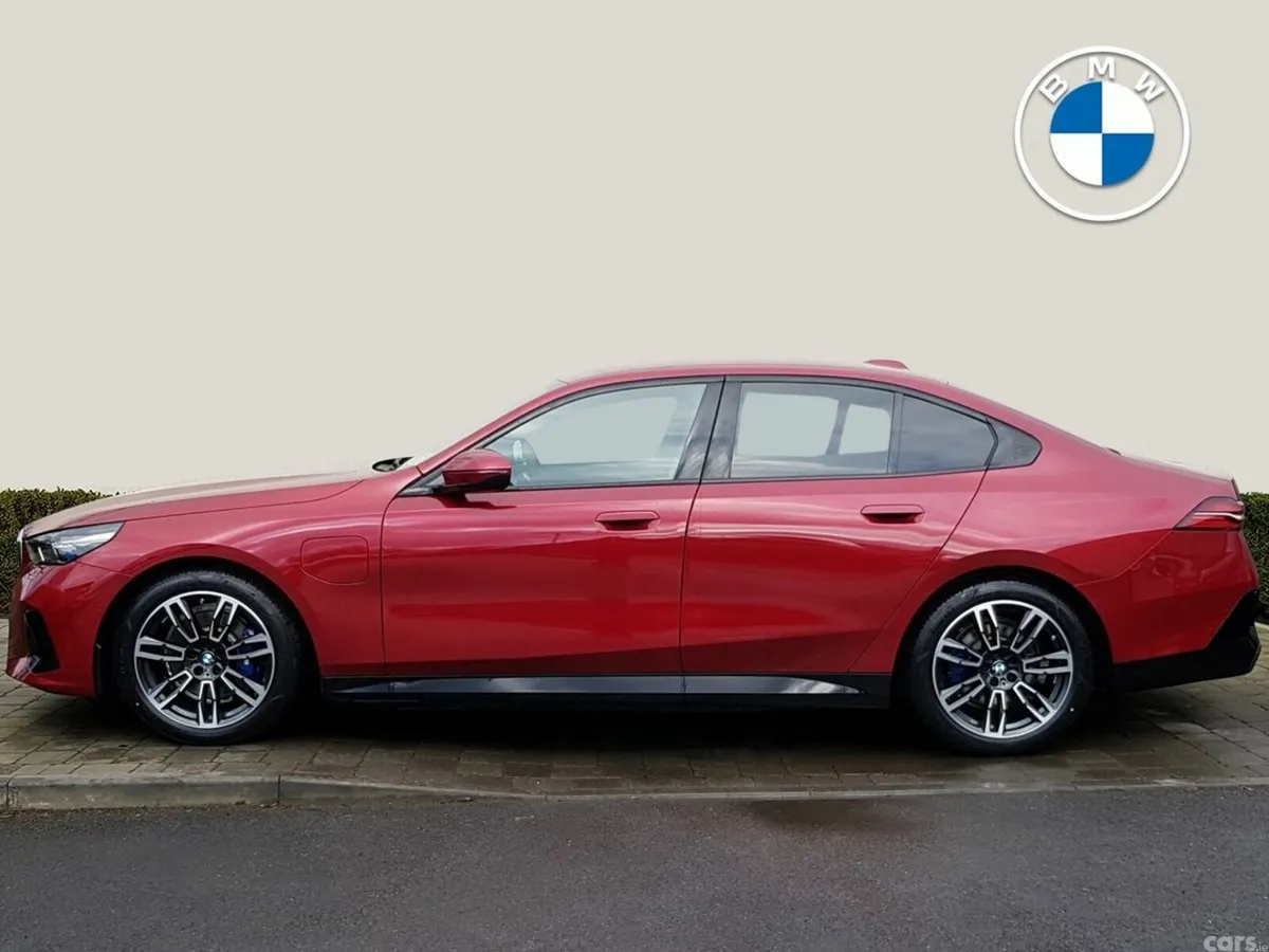 BMW 5-Series Saloon, Petrol Plug-in Hybrid, 2026, Red