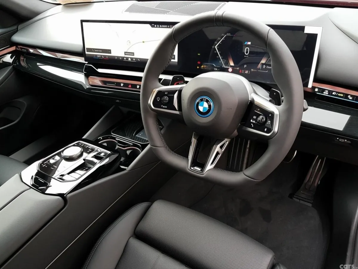 BMW 5-Series Saloon, Petrol Plug-in Hybrid, 2026, Red