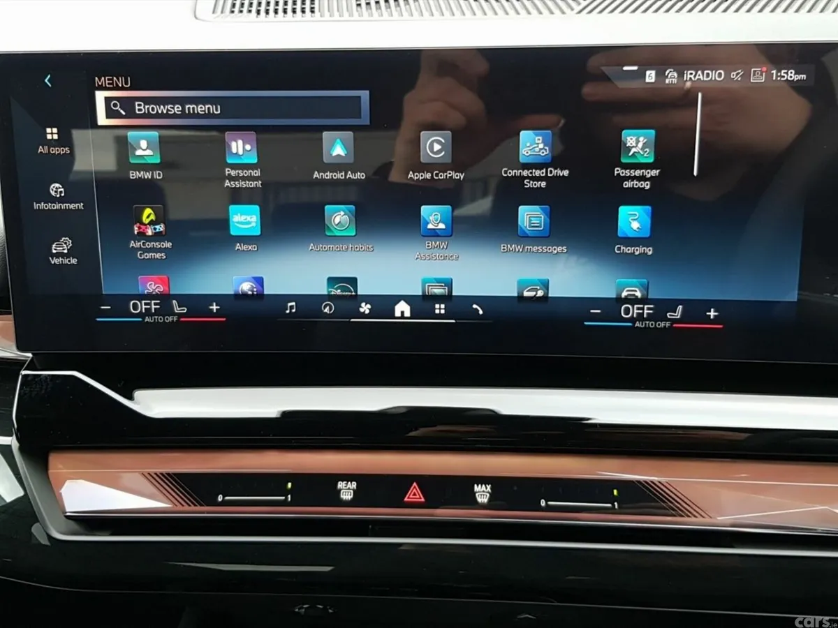 BMW 5-Series Saloon, Petrol Plug-in Hybrid, 2026, Red