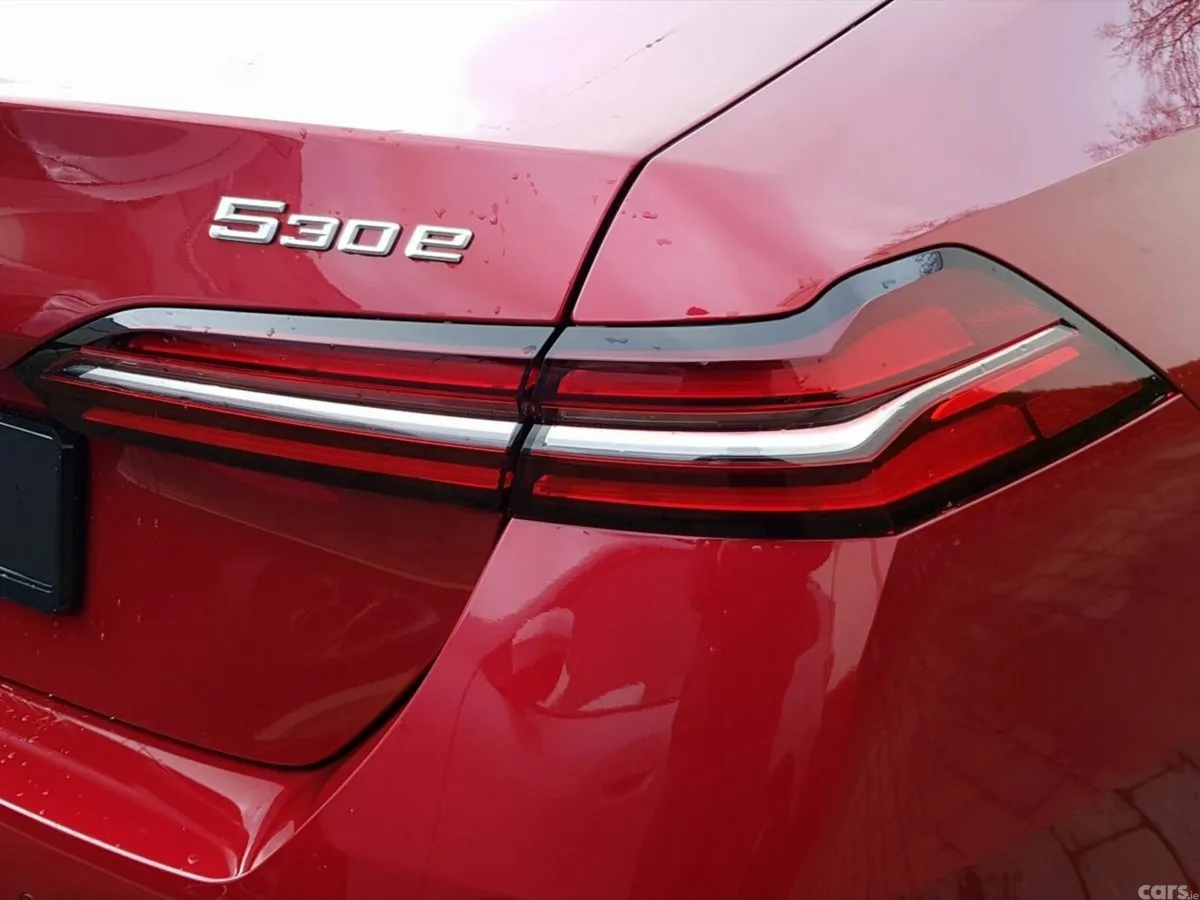 BMW 5-Series Saloon, Petrol Plug-in Hybrid, 2026, Red